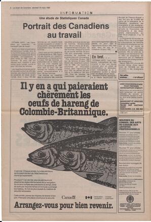 Le Soleil de Colombie, March 24, 1989, page 6
