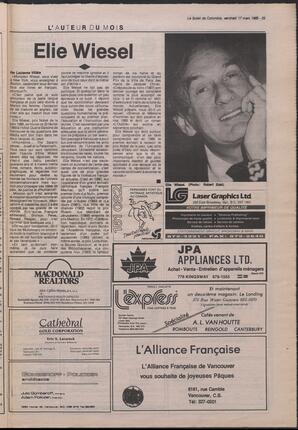 Le Soleil de Colombie, March 17, 1989, page 25