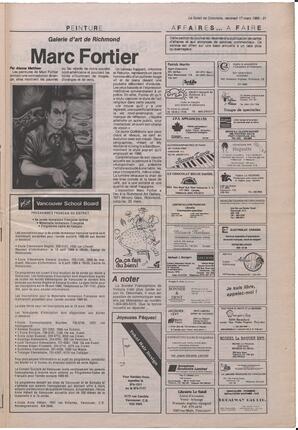 Le Soleil de Colombie, March 17, 1989, page 21