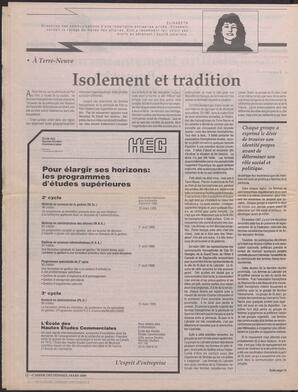 Le Soleil de Colombie, March 10, 1989, page 36