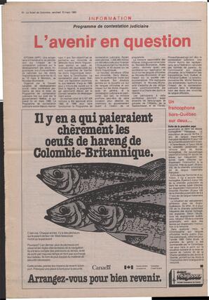 Le Soleil de Colombie, March 10, 1989, page 16