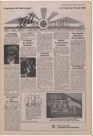 Le Soleil de Colombie, March 10, 1989, page 7