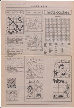 Le Soleil de Colombie, February 24, 1989, page 12
