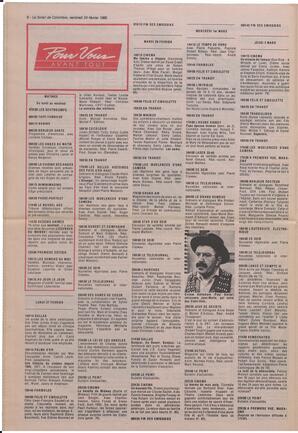 Le Soleil de Colombie, February 24, 1989, page 8