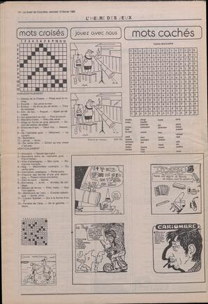 Le Soleil de Colombie, February 10, 1989, page 14