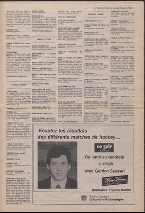 Le Soleil de Colombie, January 27, 1989, page 9