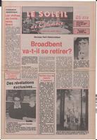 Le Soleil de Colombie, January 20, 1989