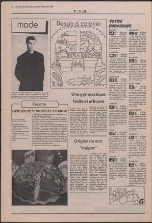 Le Soleil de Colombie, January 20, 1989, page 14