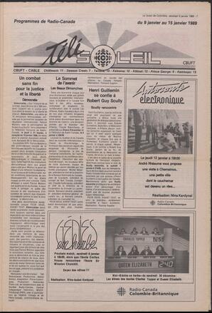 Le Soleil de Colombie, January 6, 1989, page 7