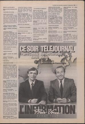 Le Soleil de Colombie, December 16, 1988, page 11