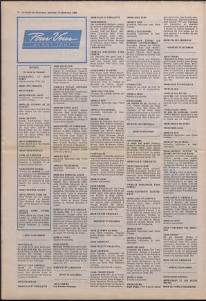 Le Soleil de Colombie, December 16, 1988, page 10