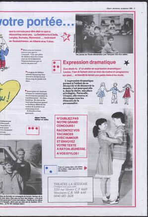 Le Soleil de Colombie, November 18, 1988, page 41
