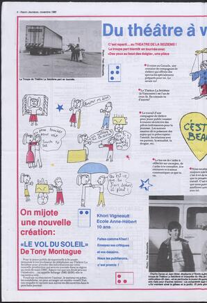 Le Soleil de Colombie, November 18, 1988, page 40
