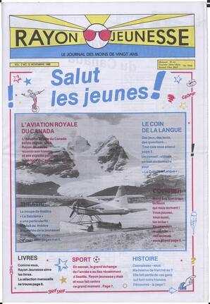 Le Soleil de Colombie, November 18, 1988, page 37