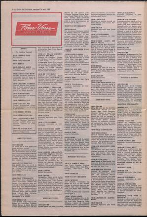 Le Soleil de Colombie, October 14, 1988, page 9