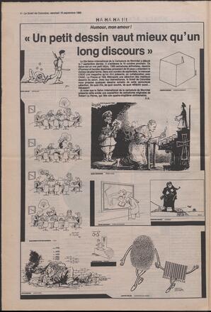 Le Soleil de Colombie, September 16, 1988, page 4
