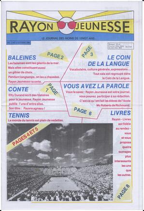 Le Soleil de Colombie, September 7, 1988, page 17