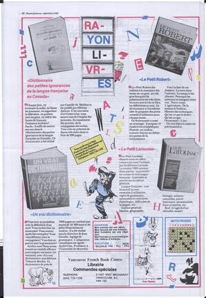 Le Soleil de Colombie, September 2, 1988, page 20
