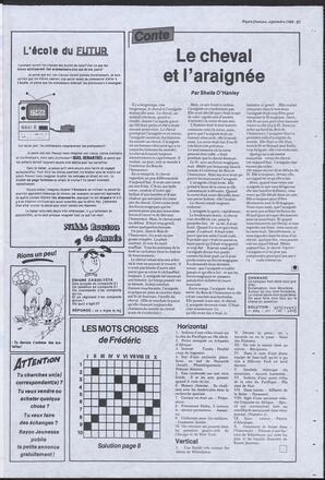 Le Soleil de Colombie, September 2, 1988, page 19
