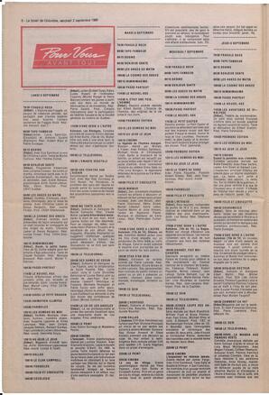 Le Soleil de Colombie, September 2, 1988, page 6