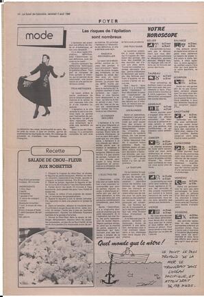 Le Soleil de Colombie, August 5, 1988, page 14