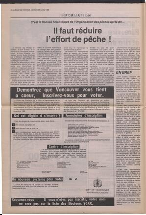 Le Soleil de Colombie, July 29, 1988, page 4