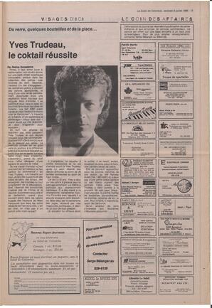 Le Soleil de Colombie, July 8, 1988, page 13