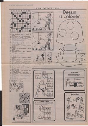 Le Soleil de Colombie, July 1, 1988, page 16