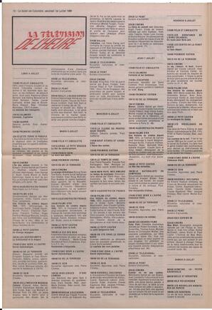 Le Soleil de Colombie, July 1, 1988, page 10