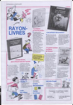 Le Soleil de Colombie, May 27, 1988, page 24