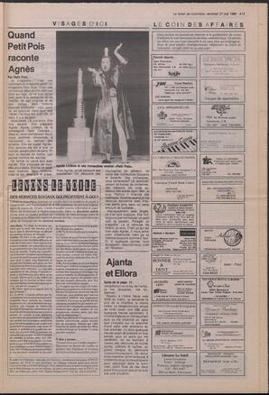 Le Soleil de Colombie, May 27, 1988, page 13