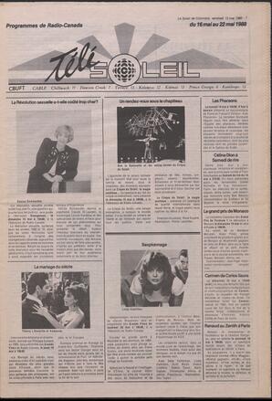 Le Soleil de Colombie, May 13, 1988, page 7