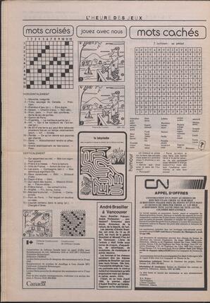 Le Soleil de Colombie, April 29, 1988, page 12