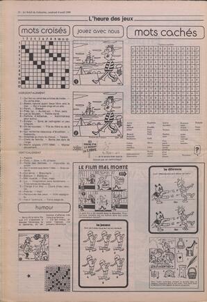 Le Soleil de Colombie, April 8, 1988, page 12
