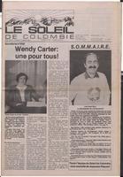 Le Soleil de Colombie, March 31, 1988