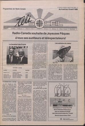 Le Soleil de Colombie, March 31, 1988, page 11