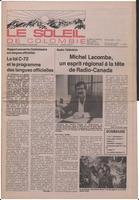 Le Soleil de Colombie, March 25, 1988