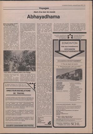Le Soleil de Colombie, March 25, 1988, page 11