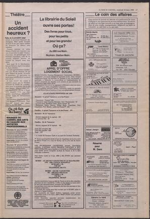 Le Soleil de Colombie, March 18, 1988, page 13