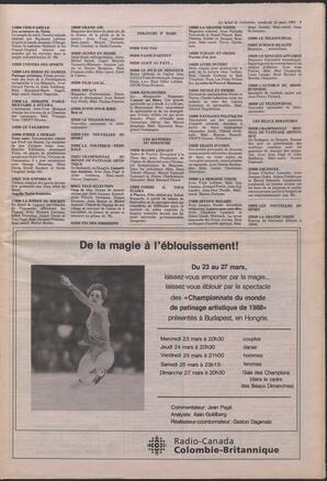 Le Soleil de Colombie, March 18, 1988, page 9