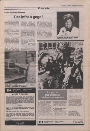Le Soleil de Colombie, March 18, 1988, page 5