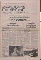 Le Soleil de Colombie, March 11, 1988
