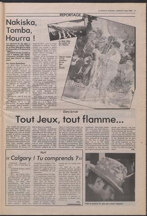 Le Soleil de Colombie, March 4, 1988, page 17