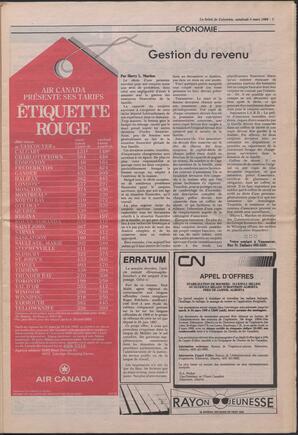 Le Soleil de Colombie, March 4, 1988, page 7