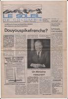 Le Soleil de Colombie, February 26, 1988