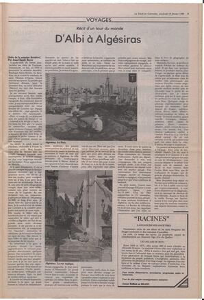 Le Soleil de Colombie, February 19, 1988, page 13