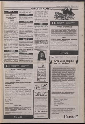 Le Soleil de Colombie, February 12, 1988, page 19
