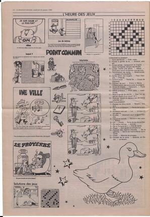 Le Soleil de Colombie, January 22, 1988, page 12