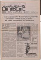 Le Soleil de Colombie, January 15, 1988
