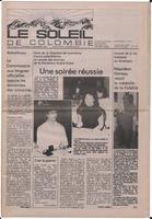 Le Soleil de Colombie, December 11, 1987